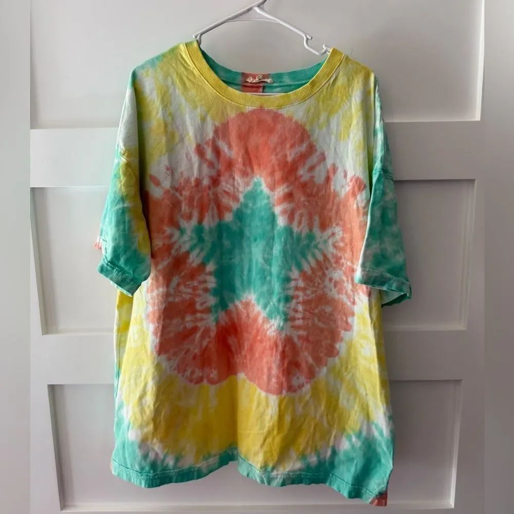 Easel Pastel Tie-Dye T-Shirt